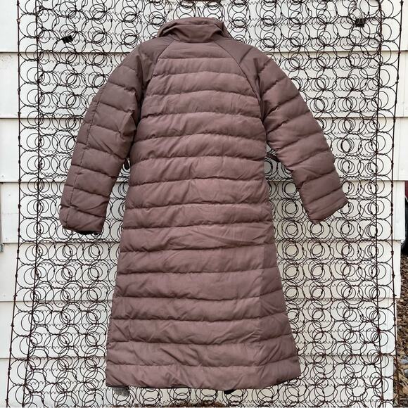 VTG Snowbird Denver long puffer down filled reversible winter coat parka MEDIUM - Picture 3 of 6